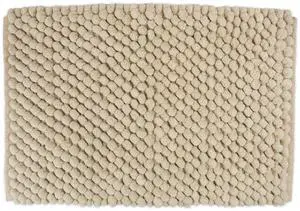 DII Solid Taupe Microfiber Bath Mat