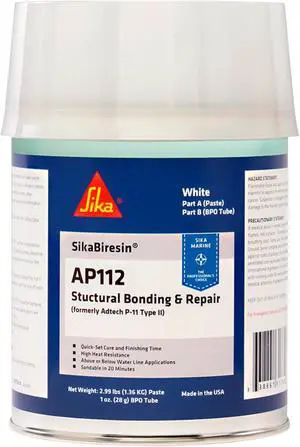 SIKA SIKABIRESIN AP112 WHITE - QUART