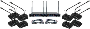 DIGITAL-CONF-8 - 8 Channel UHF Digital Wireless Conference System DIGITAL-CONF-8 - 8 Channel UHF Digital Wireless Conference System