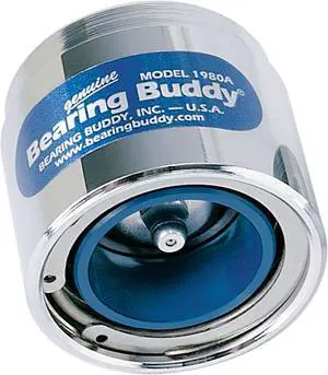 Bearing Buddy 42202 Wheel Bearing Protector - 1.980" D, Chrome W/ Level Ring