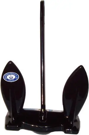 Greenfield 915-E Economy Navy Anchor - Black, 15 lb.