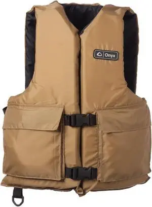 Onyx 116000-706-005-12 Adult Universal Sport Vest - Tan, Large/3XL
