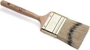 Redtree 10041 Badger Fine Finish Natural Bristle Paint Brush - 2-1/2"