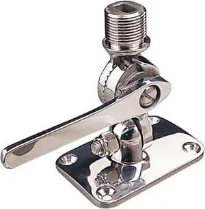 Sea-Dog 329230-1 Sea-DogStainless Steel Adjustable Antenna Base (Deck Mount)