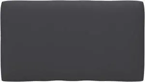 vidaXL Pallet Sofa Cushion Anthracite 27.6"x15.7"x4.7"