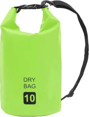 vidaXL Dry Bag Green 2.6 gal PVC vidaXL Dry Bag Green 2.6 gal PVC