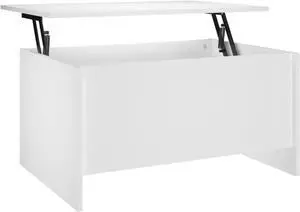 vidaXL Coffee Table White Engineered wood Standard Coffee Table