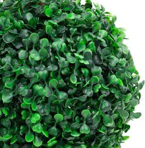 vidaXL Artificial Boxwood Plant with Pot Ball Shaped Green 23.6"