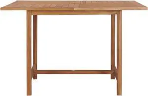 vidaXL Patio Dining Table 43.3"x43.3"x29.5" Solid Wood Teak vidaXL Patio Dining Table 43.3"x43.3"x29.5" Solid Wood Teak