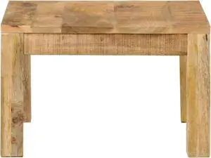 vidaXL Coffee Table 21.7"x21.7"x13.8" Solid Wood Mango