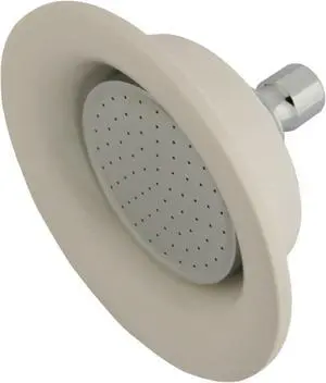 Kingston Brass P60C Victorian Sunflower Showerhead, Polished Chrome