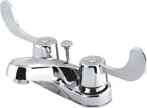 Kingston Brass KB181B 4 in. Centerset Bathroom Faucet, Polished Chrome