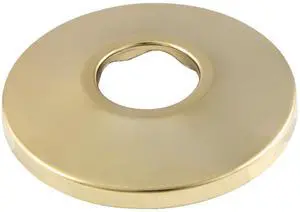 Kingston Brass FL482 Made To Match 1/2" FIP Brass Flange, Polished Brass