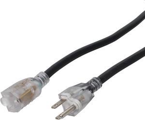 ProX XC-P141-50 50 Ft. 110VAC NEMA 15 Male to 3 Outlet Female Power Extension Cord 14 AWG
