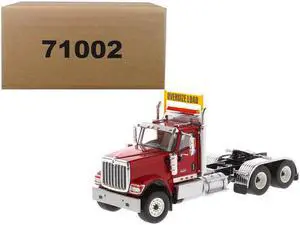 International HX520 Day Cab Tandem Tractor Red 1/50 Diecast Model by Diecast Masters International HX520 Day Cab Tandem Tractor Red 1/50 Diecast Model by Diecast Masters