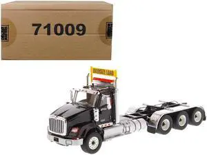 International HX620 Day Cab Tridem Tractor Black 1/50 Diecast Model by Diecast Masters International HX620 Day Cab Tridem Tractor Black 1/50 Diecast Model by Diecast Masters