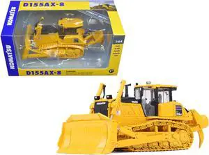 Komatsu D155AX-8 Sigmadozer with Ripper 1/64 Diecast Model Car by First Gear