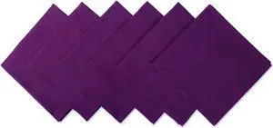 DII Eggplant Napkin (Set of 6)