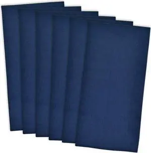 DII Nautical Blue Flat Woven Dishtowel (Set of 6)