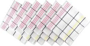DII Color Pop Plaid Napkin (Set of 6)