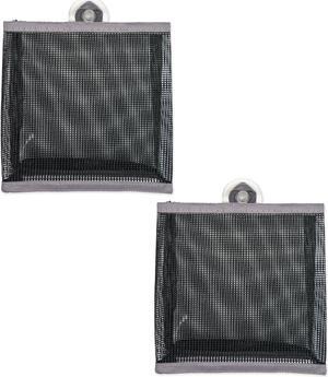 DII Bath Mesh Bag Small Gray (Set of 2)