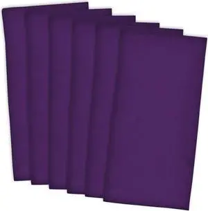 DII Neon Purple Flat Woven Dishtowel (Set of 6)