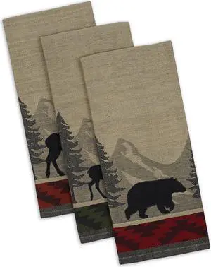 DII Walk In The Woods Jacquard Dishtowel (Set of 3)