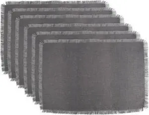 DII Gray Jute Placemat (Set of 6)
