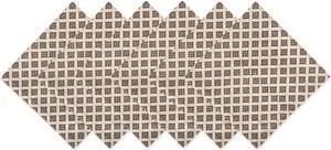 DII Heirloom Diamond Printed Napkin (Set of 6)