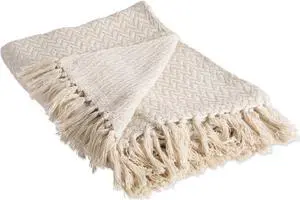 DII Natural Zig-Zag Throw