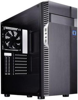SilverStone PS14-E SST-PS14B-E Black Steel / Plastic ATX Mid Tower Computer Case