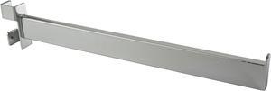 16" Twist-On Straight Arm for Square Tubing Rack - Chrome Finish,Pack Size - 24