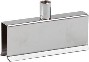 Spring Clamp for 1/2" x 1-1/2" Rectangular Tubing w/ 3/8" Fitting - Chrome Finish,Pack Size - 100
