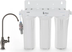 U300 3 Stage Under Sink Drinking Water Filtration System, Tankless Technology, High Capacity Filters, Designer Faucet U300 3 Stage Under Sink Drinking Water Filtration System, Tankless Technology, High Capacity Filters, Designer Faucet