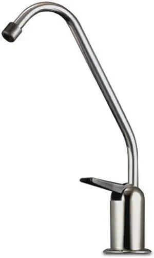 Hydronix LF-BLR-BN Long Reach RO Reverse Osmosis or Filtered Water Faucet, Brushed Nickel