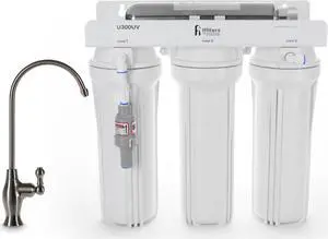U300UV UV Drinking Water Filtration System 4 Stage Ultimate Filter U300UV UV Drinking Water Filtration System 4 Stage Ultimate Filter