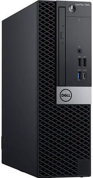 Dell OptiPlex 7000 7060 SFF Desktop i7-8700 upto 4.60GHz 8GB 500GB DVD-RW W10PRO Dell OptiPlex 7000 7060 SFF Desktop i7-8700 upto 4.60GHz 8GB 500GB DVD-RW W10PRO