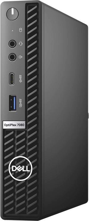 Dell Optiplex 7080 Micro Form Factor Desktop, Intel Octa-Core i7 10700T 2.0Ghz, 32GB DDR4, 1TB NVMe M.2 SSD, Wifi, USB Type C, Windows 10 Pro