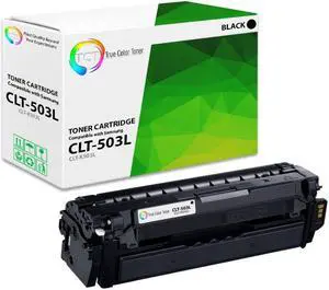 True Color Toner 503L Black Toner Cartridge - Premium Compatible Replacement for Samsung CLT-K503L Black Works With Samsung ProXpress C3010ND C3060ND C3060FR