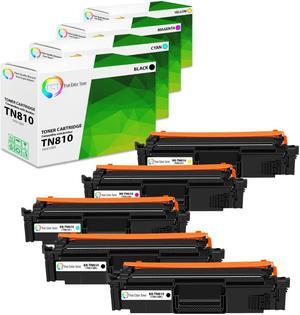 True Color Toner TN810 Toner Cartridge 5 Pack - Premium Compatible Replacement for Brother TN810 TN-810 Works With Brother HLL9410CDN L9430CDN MFCL9610CDN True Color Toner TN810 Toner Cartridge 5 Pack - Premium Compatible Replacement for Brother TN810 TN-810 Works With Brother HLL9410CDN L9430CDN MFCL9610CDN