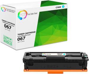 True Color Toner 067 Cyan Toner Cartridge - Premium Compatible Replacement for Canon 067 5101C001 Cyan Works With Canon i-SENSYS LBP633Cdw LBP632Cdw MF653Cdw MF654Cdw MF656Cdw