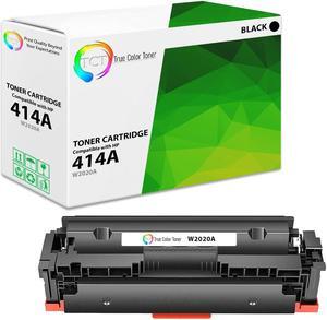 True Color Toner 414A Black Toner Cartridge - Premium Compatible Replacement for HP 414A W2020A Works With HP Color LaserJet Pro MFP M479fdw M479fdn M454dw M454dn M454 True Color Toner 414A Black Toner Cartridge - Premium Compatible Replacement for HP 414A W2020A Works With HP Color LaserJet Pro MFP M479fdw M479fdn M454dw M454dn M454
