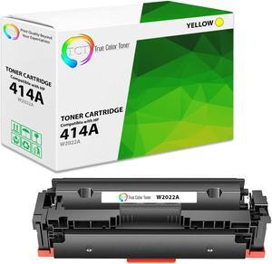 True Color Toner 414A Yellow Toner Cartridge - Premium Compatible Replacement for HP 414A W2022A Works With HP Color LaserJet Pro MFP M479fdw M479fdn M454dw M454dn M454 True Color Toner 414A Yellow Toner Cartridge - Premium Compatible Replacement for HP 414A W2022A Works With HP Color LaserJet Pro MFP M479fdw M479fdn M454dw M454dn M454