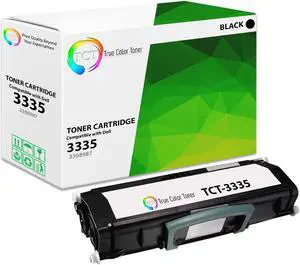 TCT Premium Compatible Toner Cartridge Replacement for Dell 330-8987 Black High Yield works with Dell 3333 DN, 3335 Printers (14,000 Pages)