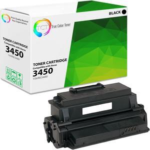 True Color Toner 3450 Toner Cartridge - Premium Compatible Replacement for Xerox 3450 106R03480 Extra High Yield Black Toner Cartridge Replacement for Xerox Phaser 6510 Workcentre 6515