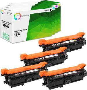 True Color Toner 653X Toner Cartridge 4 Pack - Premium Compatible Replacement for HP 653X 653A CF320X CF321A CF323A CF322A Works With HP Color LaserJet MFP M680Z M680F M680DN