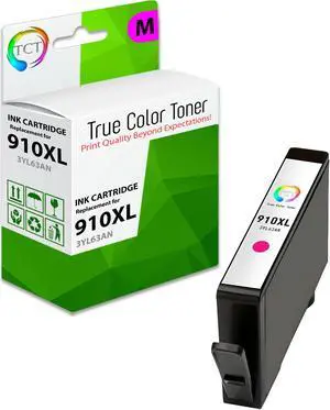 TCT 910XL Magenta Ink Cartridge - Premium Compatible Replacement for HP 910XL 3YL63AN Magenta High Yield Works With HP OfficeJet 8020 8022 8025 8028 8035