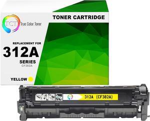 TCT 312A Yellow TAA Compliant Toner Cartridge - Premium Compatible Replacement for HP 312A CF382A Works With HP Color LaserJet Pro MFP M476NW M476DN M476DW Printers