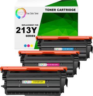TCT 213Y Color Jumbo Toner Cartridge 3 Pack - Premium Compatible Replacement for HP 213Y Super High Yield Works With HP Color LaserJet Enterprise 5700dn 6700 MFP 5800dn TCT 213Y Color Jumbo Toner Cartridge 3 Pack - Premium Compatible Replacement for HP 213Y Super High Yield Works With HP Color LaserJet Enterprise 5700dn 6700 MFP 5800dn