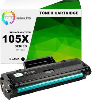 TCT 105X Toner Cartridge - Premium Compatible Replacement for HP 105X W1105X Black High Yield Works With HP LaserJet 107's MFP 135's 37's